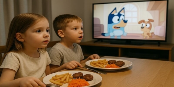 Ekran Karşısında Yemek Yiyen Çocuklar: Sessiz Tehlike